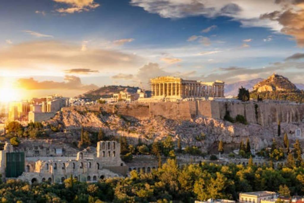 The Acropolis Metro Station Flat Apartment Atena Exterior foto